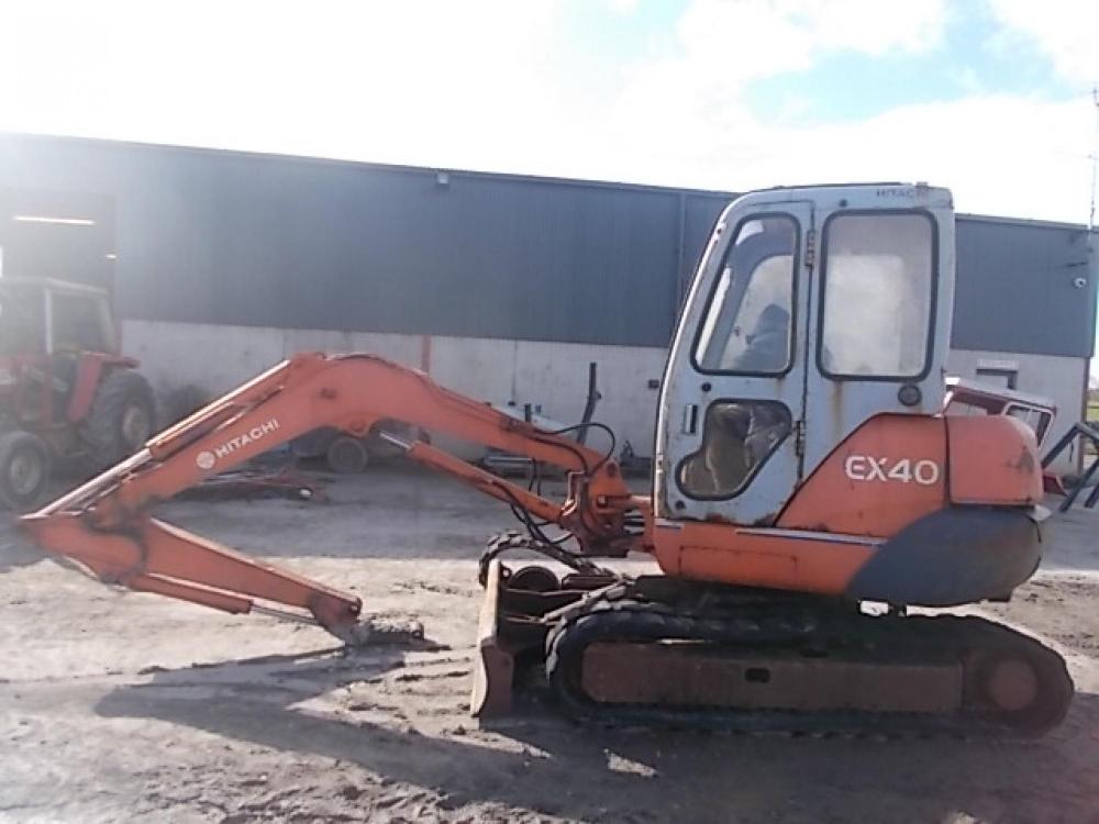 Hitachi EX 40 for Sale Trillick Tractors Ltd