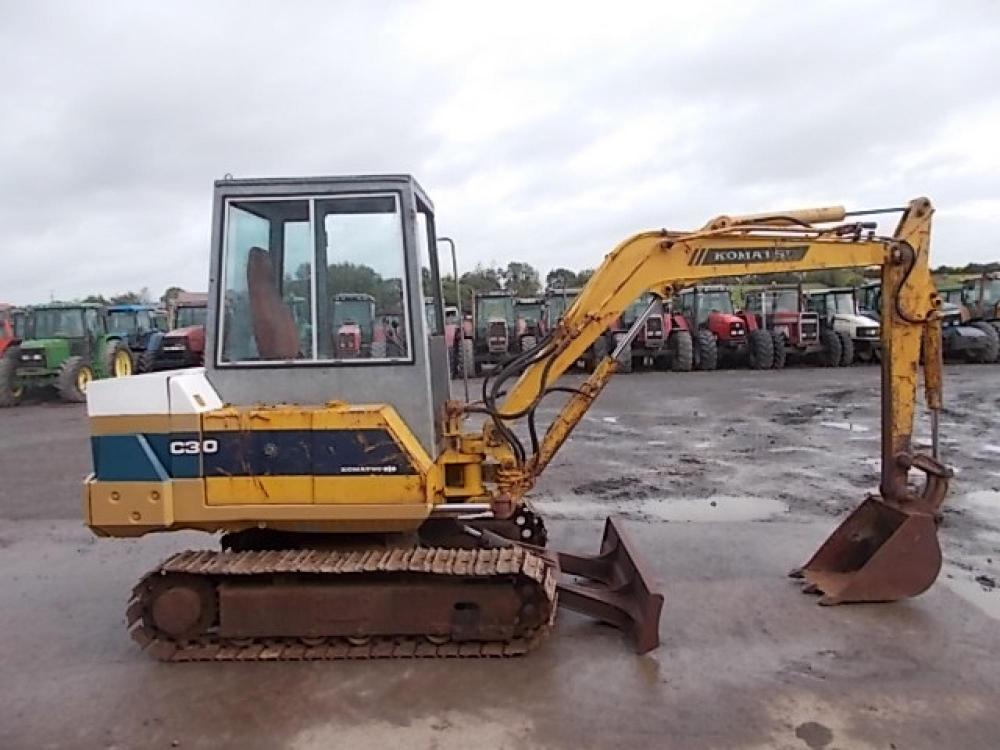 Komatsu PC 30 for Sale Trillick Tractors Ltd