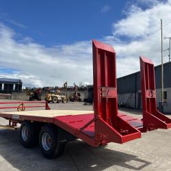 New 8 Tonne / 18FT JNC Low Loader C/W Bale Wedge