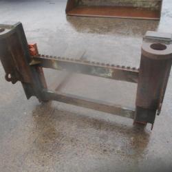 Pin & Cone Forks on Frame
