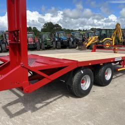 New 8 Tonne / 18FT JNC Low Loader C/W Bale Wedge