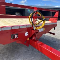 New 8 Tonne / 18FT JNC Low Loader C/W Bale Wedge
