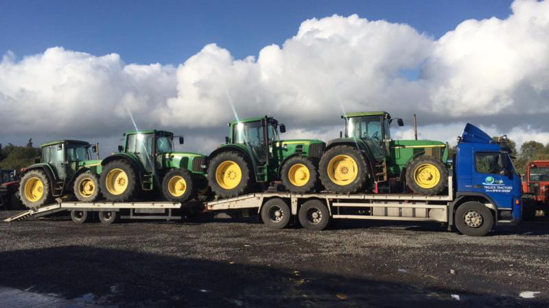 export trucks tractors
