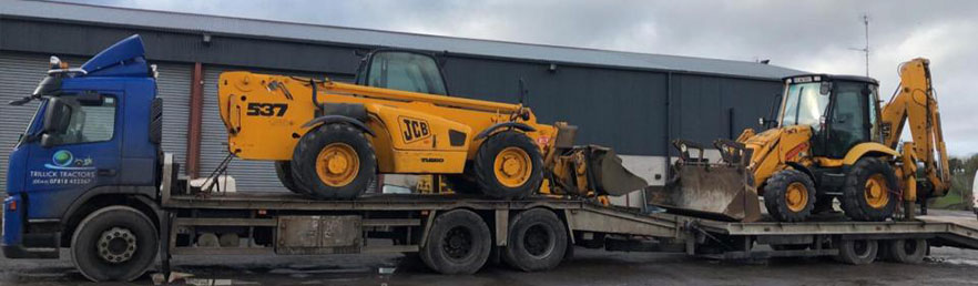 wanted trucks and plant machinery delivery back hoe